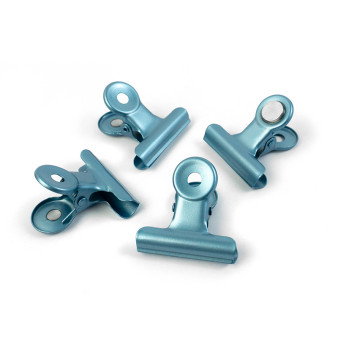 Magnet-Clip GRAFFA 4er Set blau