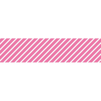 KLEBB.MASTÉ BASIC Neon Pink/Stripe 15mm