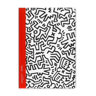 NOTIZBUCH A5 KEITH HARING DOTTED