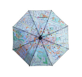 Regenschirm Karte Winterthur