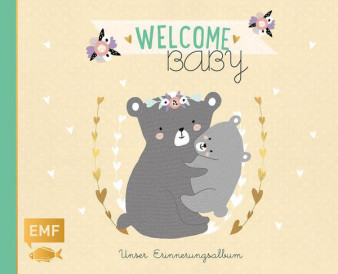Baby-Erinnerungsbuch - Welcome Baby