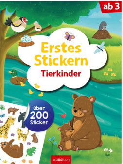 Stickerbuch - Tierkinder