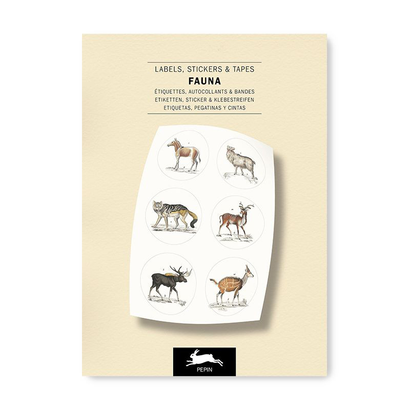 Label & Sticker Book FAUNA