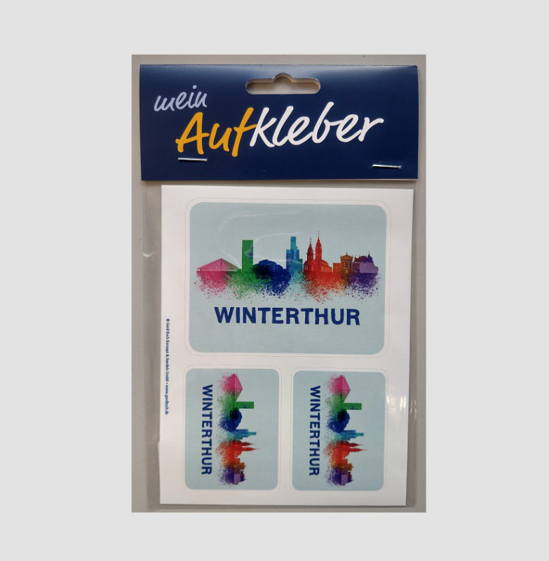 Triple Sticker SKYILINE Winterthur