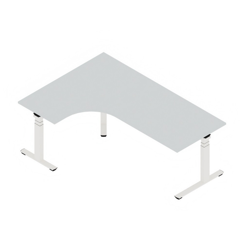 Tisch CREW C Lift grau B: 2000
