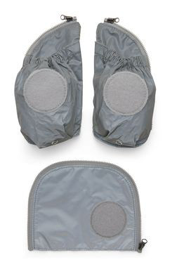 ergobag Reflex Seitentaschen Zip-Set silber