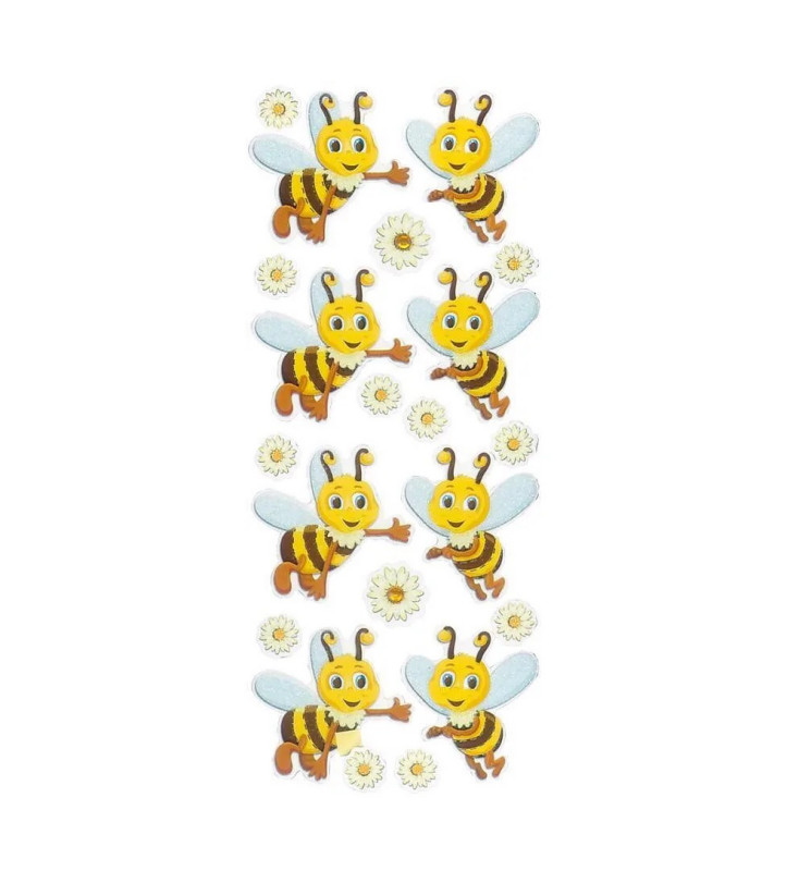 Sticker Fröhliche Bienen