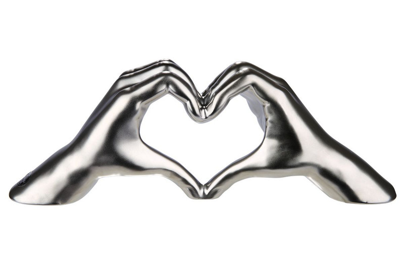 Skulptur Hand "Heart"