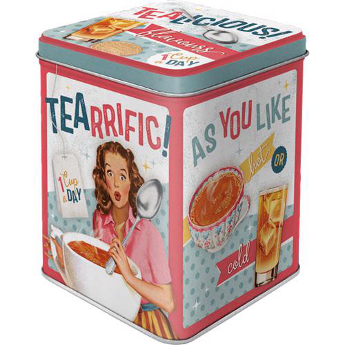 Dose Tea Box, Tealicious & Tearrific, 7.5x7.5x9.5