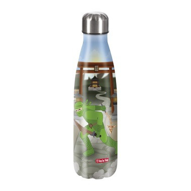 Edelstahl-Trinkflasche Ninja Kimo