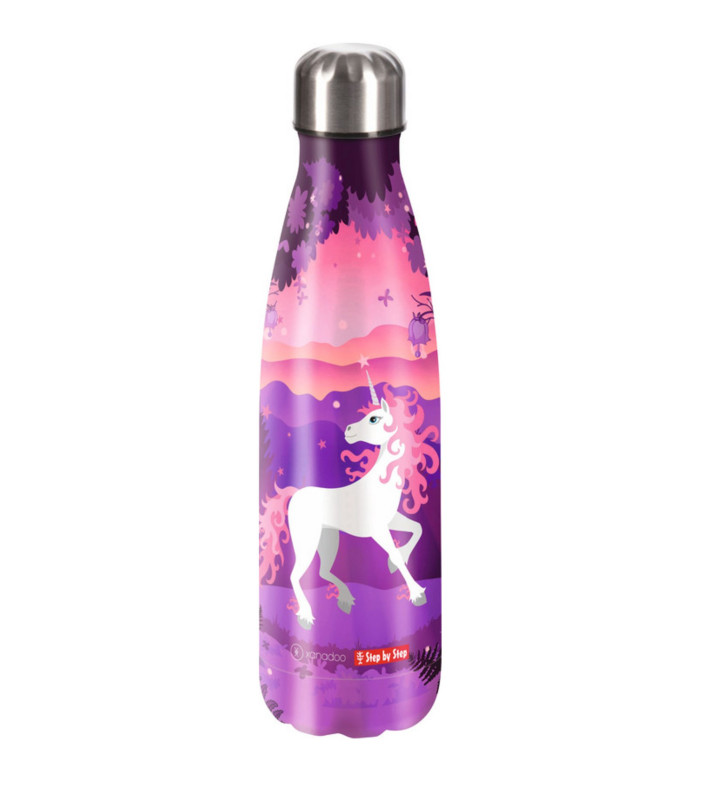 Isolierte Edelstahl-Trinkflasche Unicorn Nuala
