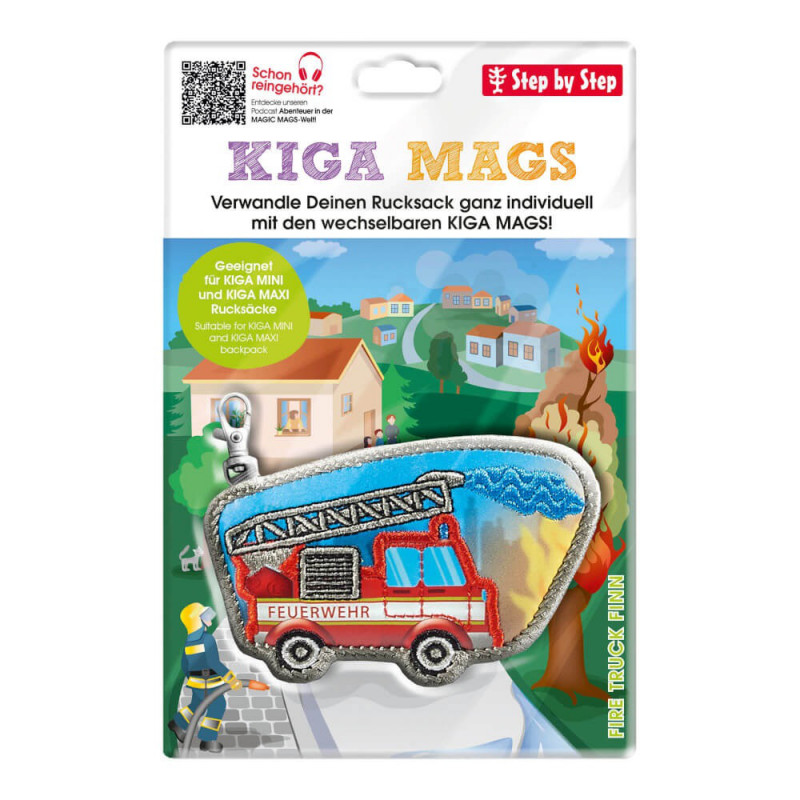 KIGA MAGS, Fire Truck Finn