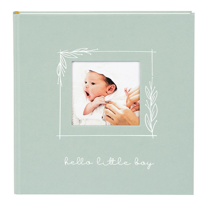 Babyalbum 30x31 hello little boy