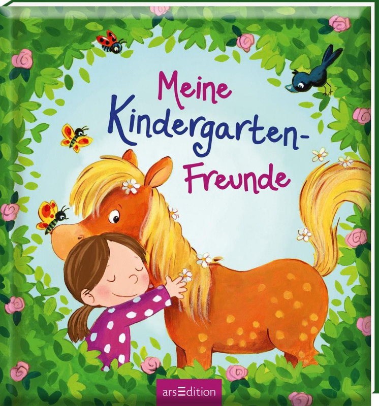 Freundebuch Kindergarten Pferde