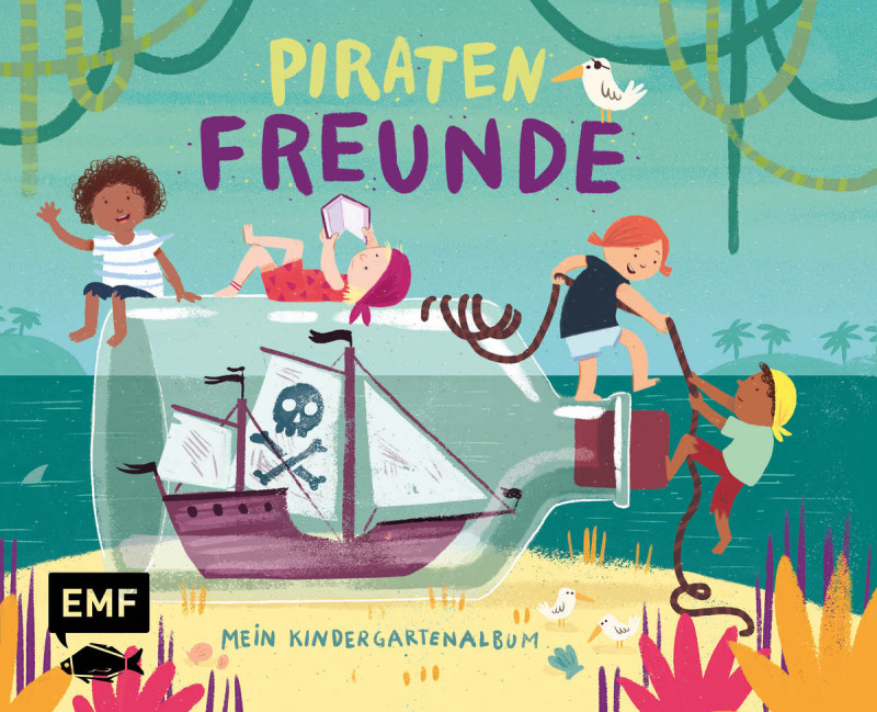 Freundebuch Kindergarten Piratenfreunde