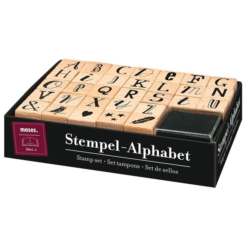 Stempel-Alphabet Libri_x Moses