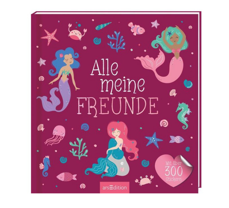 Freundebuch - Meerjungfrau