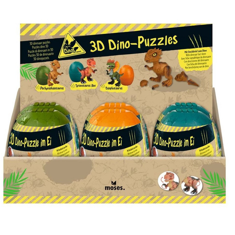 Puzzle - Dino im Ei