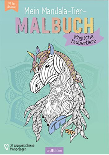 Mandala-Malbuch-Magische Zaubertiere
