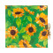 Tagebuch 16,5x16,5, 96 S.Sunflower green