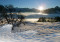 Weihnachtskarte 8645 Sonne über Nebelmeer
