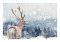 Weihnachtskarte 8915 verschneite Landschaft
